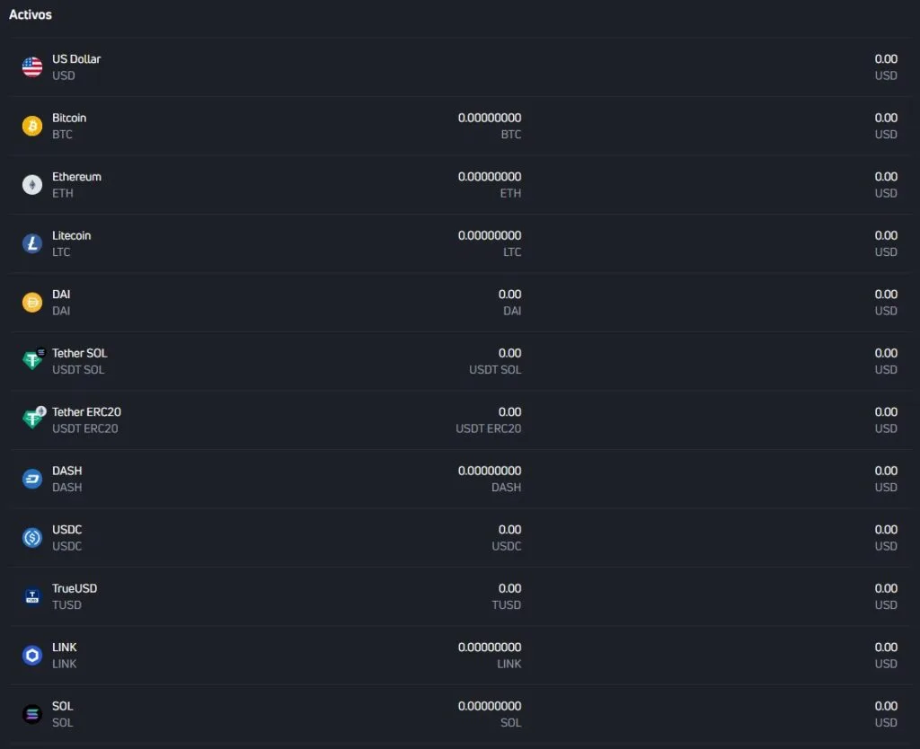 Depositar quantfury SOL venezuela