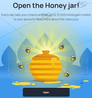 Honey jar en honeygain